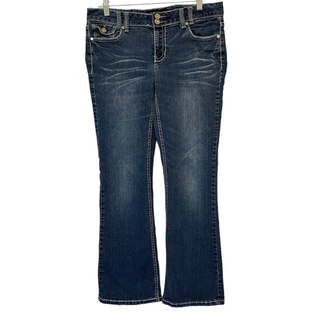 Twenty one Black Rue 21 Sequin Detail Jeans